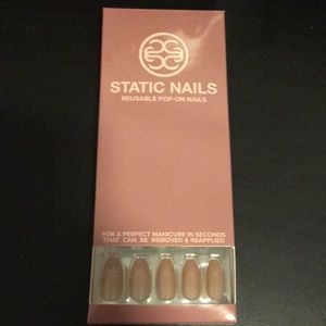 Static Press On Nails- Toasted Sugar
